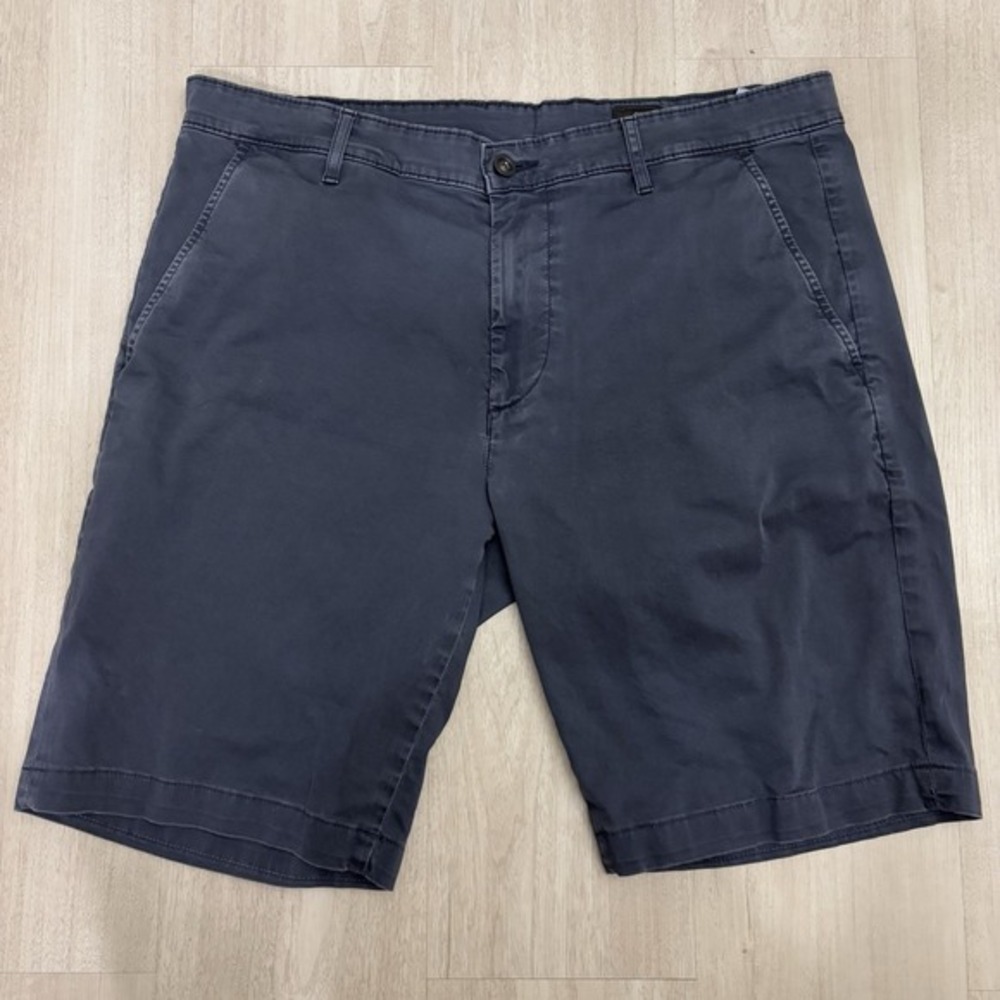 AG Adriano Goldschmied The Wanderer Shorts Mens‎ 36R 8" Navy Blue Casual Y2K
